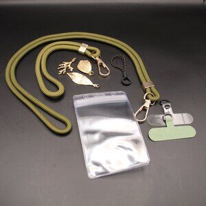 Neck and Wrist Lanyards For Phone/ID/Wallet/Keys